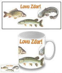 Lovu Zdar! - Ryby hrnek