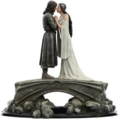 Lord of the Rings socha Aragorn and Arwen 24 cm