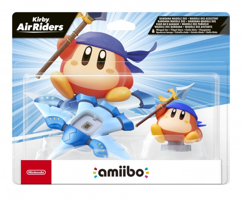 amiibo Bandana Waddle Dee and Winged Star (Kirby Air Riders) amiibo Bandana Waddle Dee and Winged Star (Kirby Air Riders)