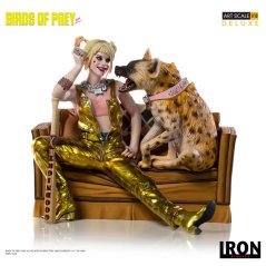 Birds of Prey Deluxe Art Scale socha 1/10 Harley Quinn and Bruce 13 cm