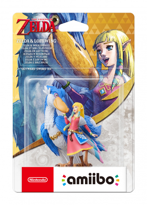 amiibo Zelda and Loftwing