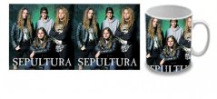 Sepultura - Classic Band Poster hrnček