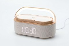 Moye Aurora Plus Radio Lamp with Clock and Wireless Charger