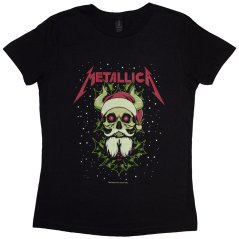 Metallica - Santa Horns (Black) (dámske tričko)