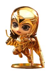 Wonder Woman 1984 Cosbaby (S) mini figúrka Golden Armor Wonder Woman (Metallic Gold Version) 10 cm