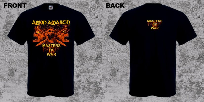 Amon Amarth - Masters of War (T-Shirt) - Velikost: S