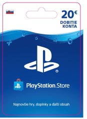 PlayStation Network Card 20€ pre Slovenský PSN účet (digitálny produkt)
