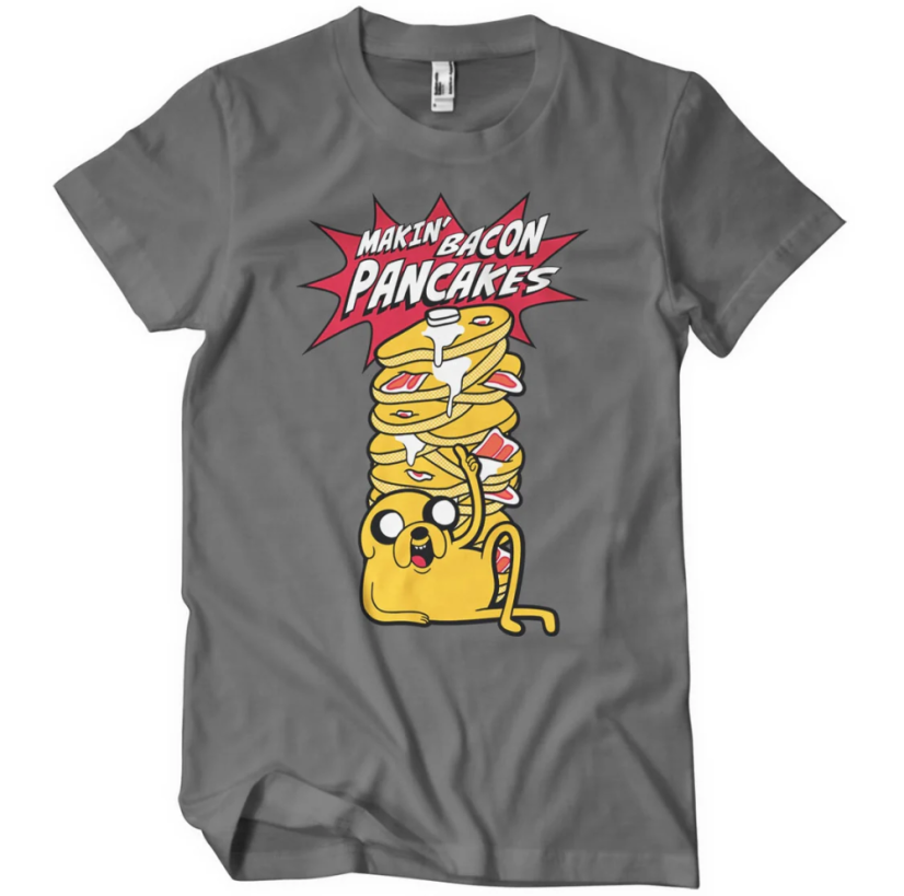 Adventure Time Makin Bacon Pancakes (T-Shirt) - Veľkosť: XXL