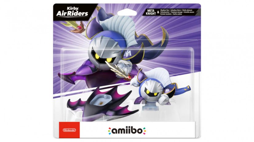 amiibo Meta Knight and Shadow Star (Kirby Air Riders)