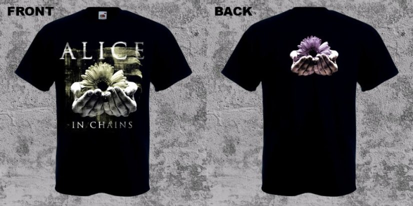 Alice in Chains - Flower (T-Shirt) - Veľkosť: S
