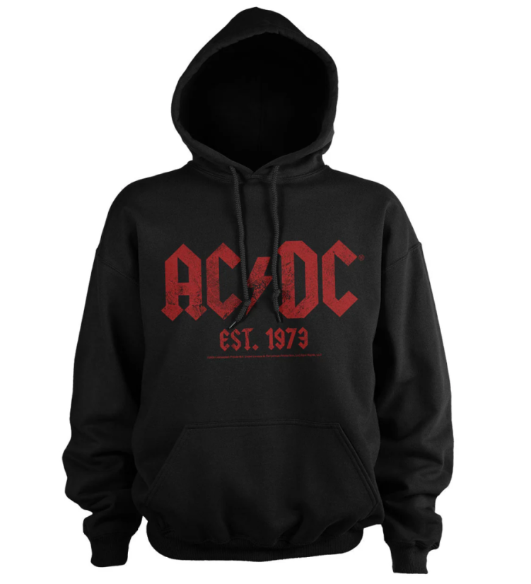 AC/DC Hoodie Vintage 1979 - Veľkosť: XL AC/DC Hoodie Vintage 1979 - Veľkosť: XL