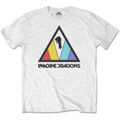 Imagine Dragons - Triangle Logo (White) (detské tričko)