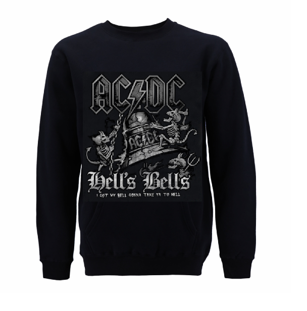 AC/DC Hoodie Hells Bells - Veľkosť: M AC/DC Hoodie Hells Bells - Veľkosť: M