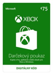 XBOX - Dárková karta Xbox 75 EUR (digitálny produkt)