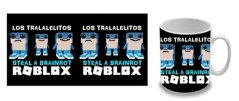 Roblox (Steal a Brainrot) - Los Tralalelitos hrnček