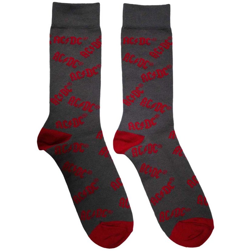 AC/DC - Logo Pattern (EU 39-45) (ponožky) AC/DC - Logo Pattern (EU 39-45) (ponožky)