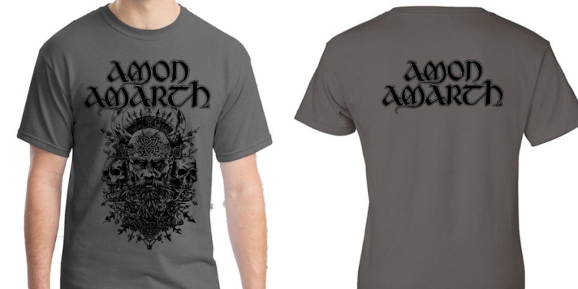 Amon Amarth - Viking (Anthracite) (T-Shirt) - Veľkosť: S