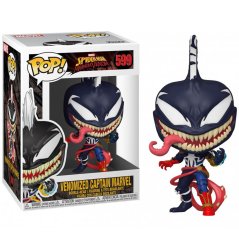 Pop! Spider-Man Maximum Venom - Venomized Captain Marvel (Bobble-Head)