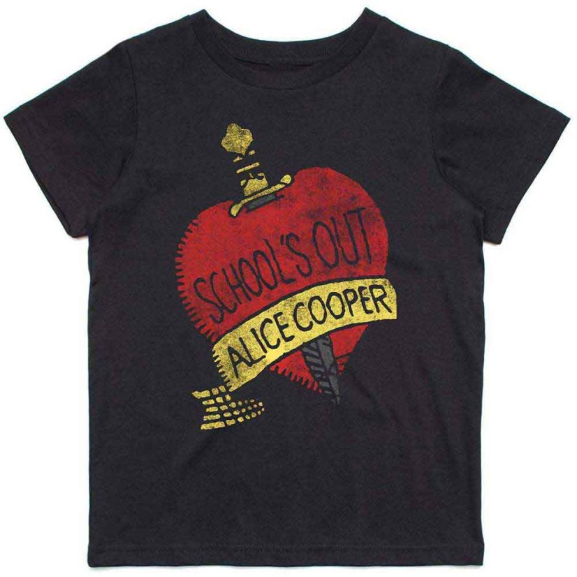 Alice Cooper - Schools Out (Black) (detské tričko) - Veľkosť: 11-12 rokov Alice Cooper - Schools Out (Black) (detské tričko) - Veľkosť: 11-12 rokov