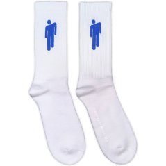 Billie Eilish - Blue Blohsh (White) (EU 40-45) (ponožky)