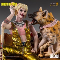 Birds of Prey Deluxe Art Scale socha 1/10 Harley Quinn and Bruce 13 cm