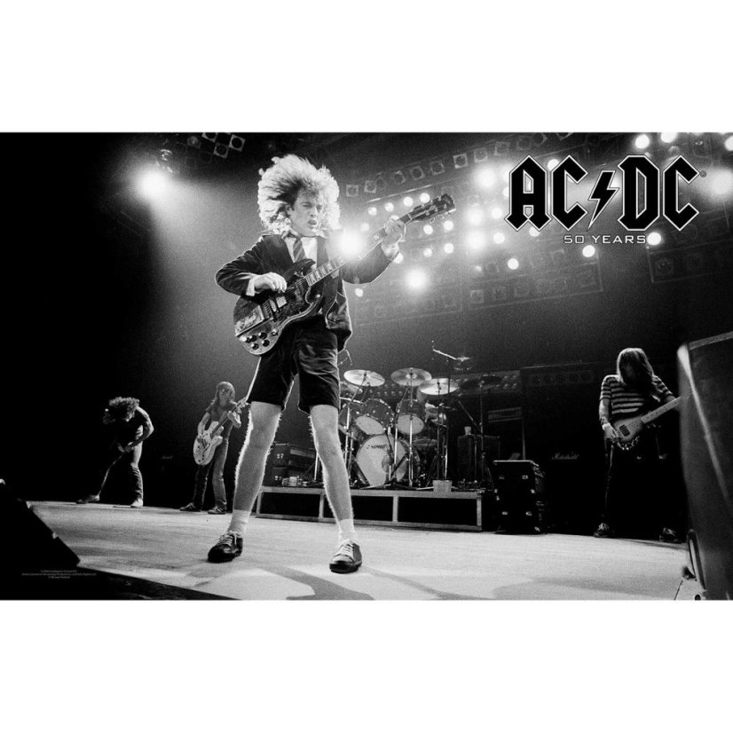 AC/DC - 50 Years (vlajka) AC/DC - 50 Years (vlajka)